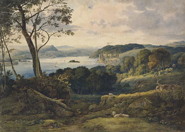Henry Allport Conway Castle (mk47) oil painting image